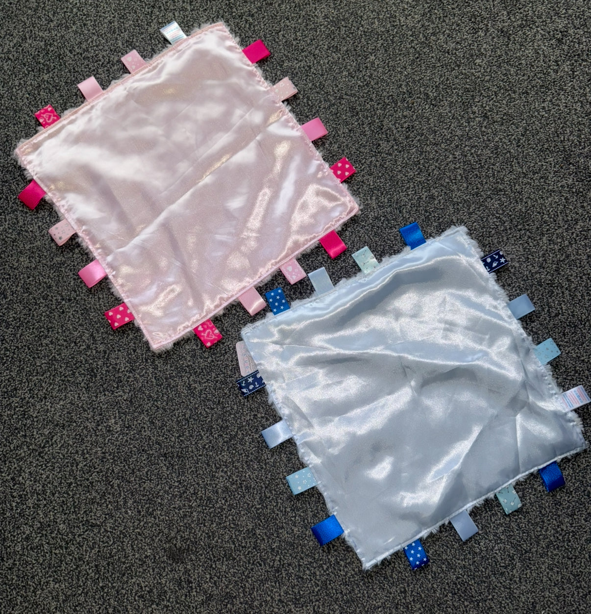 Pink taggies