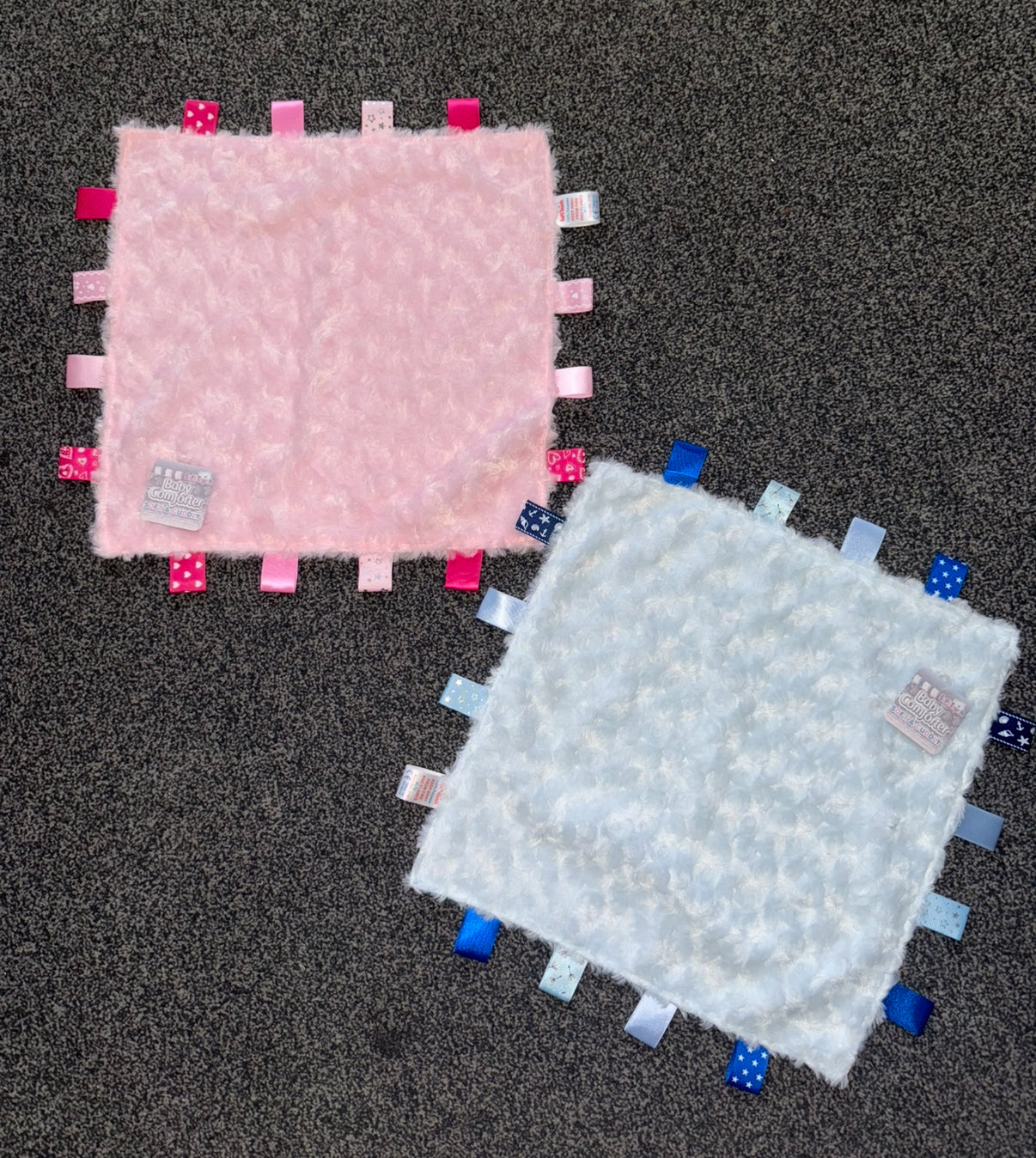 Pink taggies